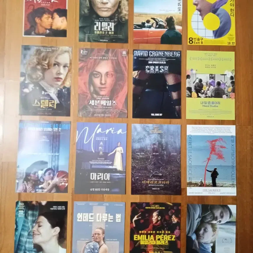 [BUNJANG] Movie Handbills &amp; Posters Bundle / 영화팜플렛 포스터 전단지 최신영화 상품사진중 16장 골라서 7천원