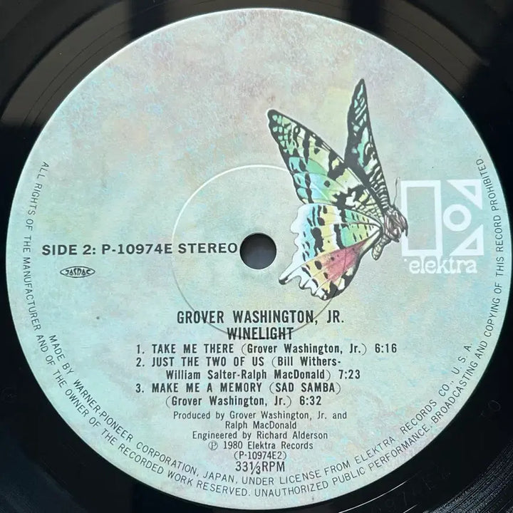 [BUNJANG] Grover Washington, Jr. Winelight LP (Japanese First Pressing) / LP : Grover Washington, Jr. - Winelight