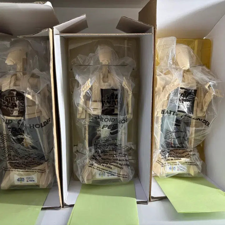[BUNJANG] Star Wars Episode 1 Battle Droid Pepsi Bottle Figure Bundle / 스타워즈 에피소드1 배틀 드로이드 펩시보틀피규어 일괄