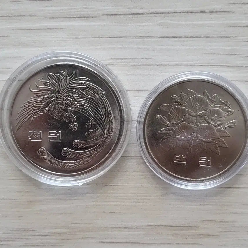 [BUNJANG] 1981 Fifth Republic Commemorative Coins (100 Won, 1000 Won) / 81년 제5공화국 100원,1000원 기념주화