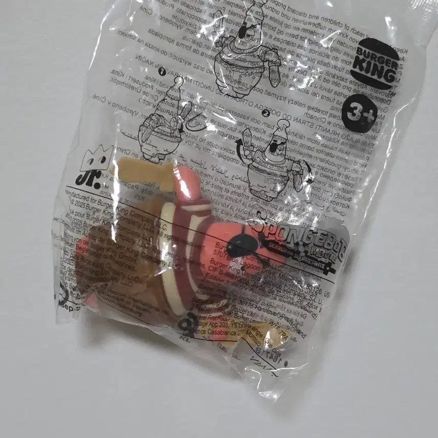 [BUNJANG] Burger King Spongebob Squarepants Junior Meal Toy Figure / 미국 버거킹 주니어 밀 뚱이 스폰지밥 키즈 장난감 피규어 해피밀