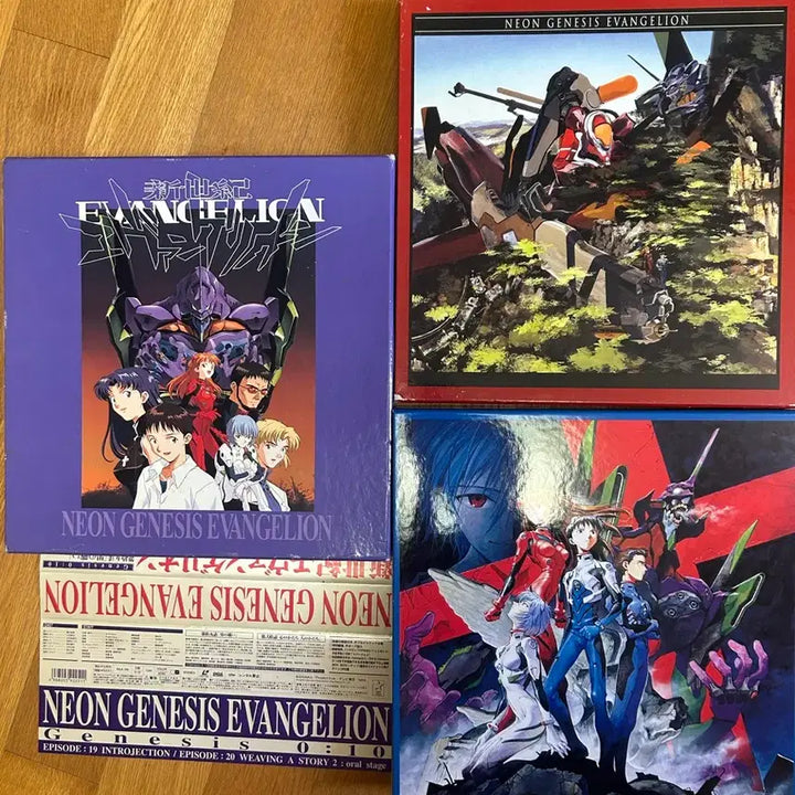 [BUNJANG] Neon Genesis Evangelion Laserdisc Complete Collection / 에반게리온 LD 14장 전권