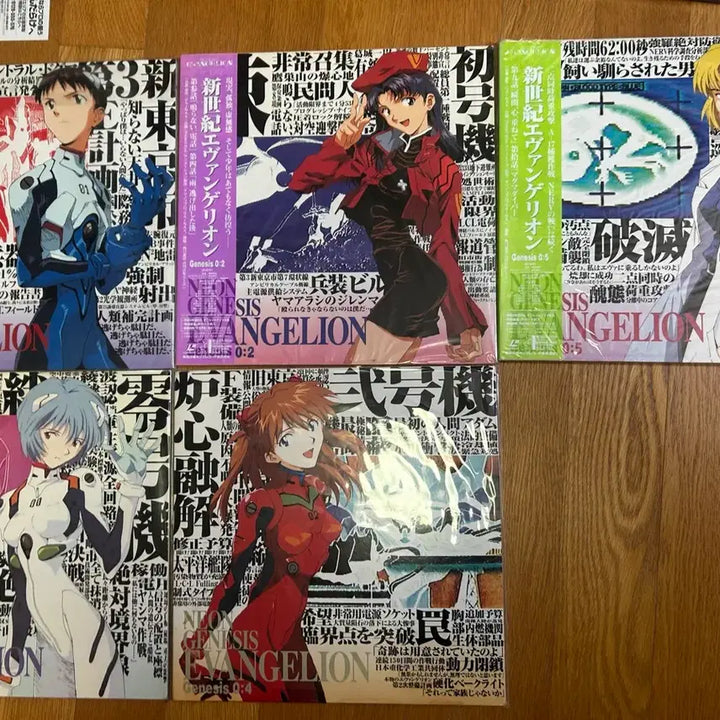 [BUNJANG] Neon Genesis Evangelion Laserdisc Complete Collection / 에반게리온 LD 14장 전권