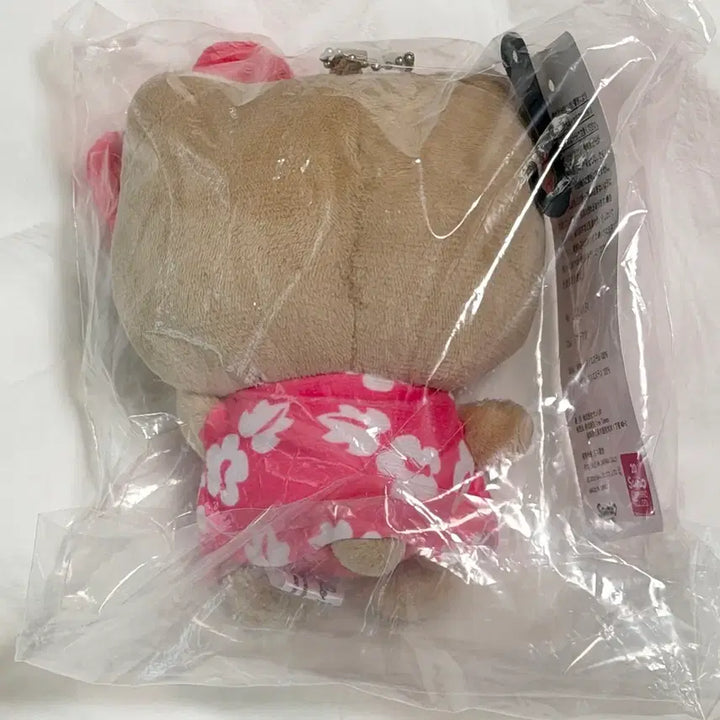 [BUNJANG] Sanrio Hello Kitty Abeille Tanning Hawaiian Wink Mascot Doll Keychain / 산리오 헬로키티 아베일 태닝 키티 하와이안 윙크 마스코트 인형 키링