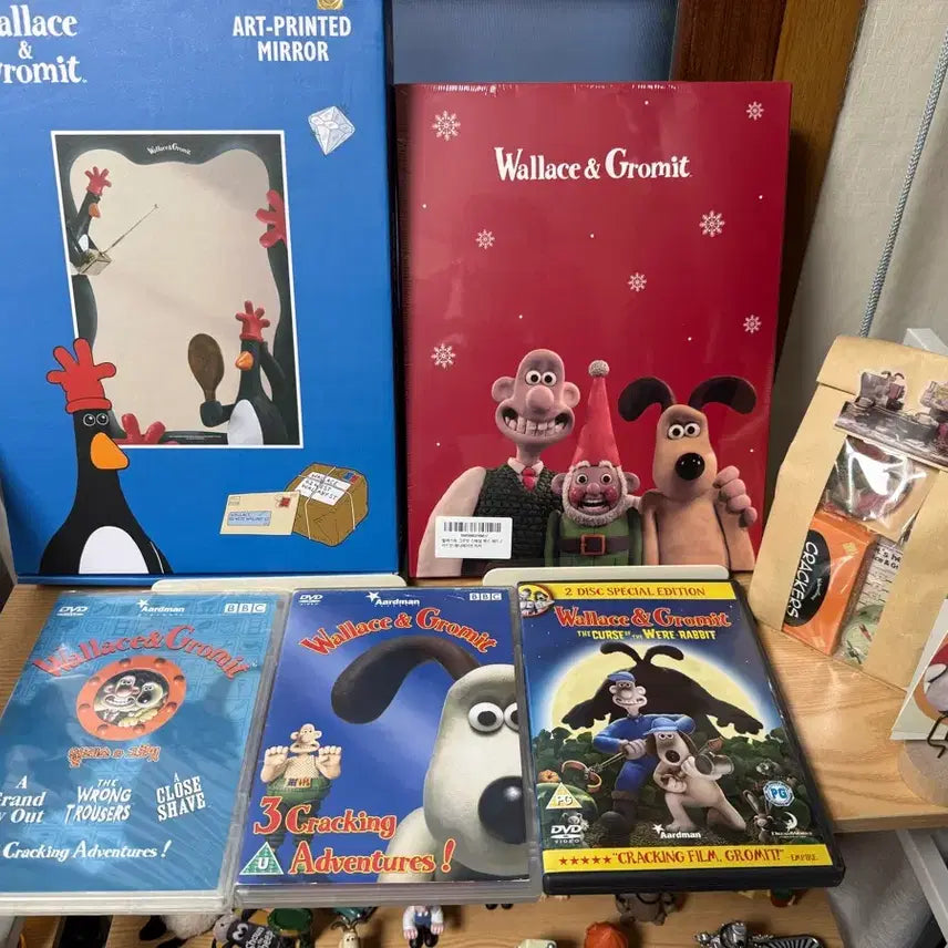 [BUNJANG] Wallace &amp; Gromit Interior Props Bundle Set / 그로밋소품 오늘단하루 제일싸게드려요!