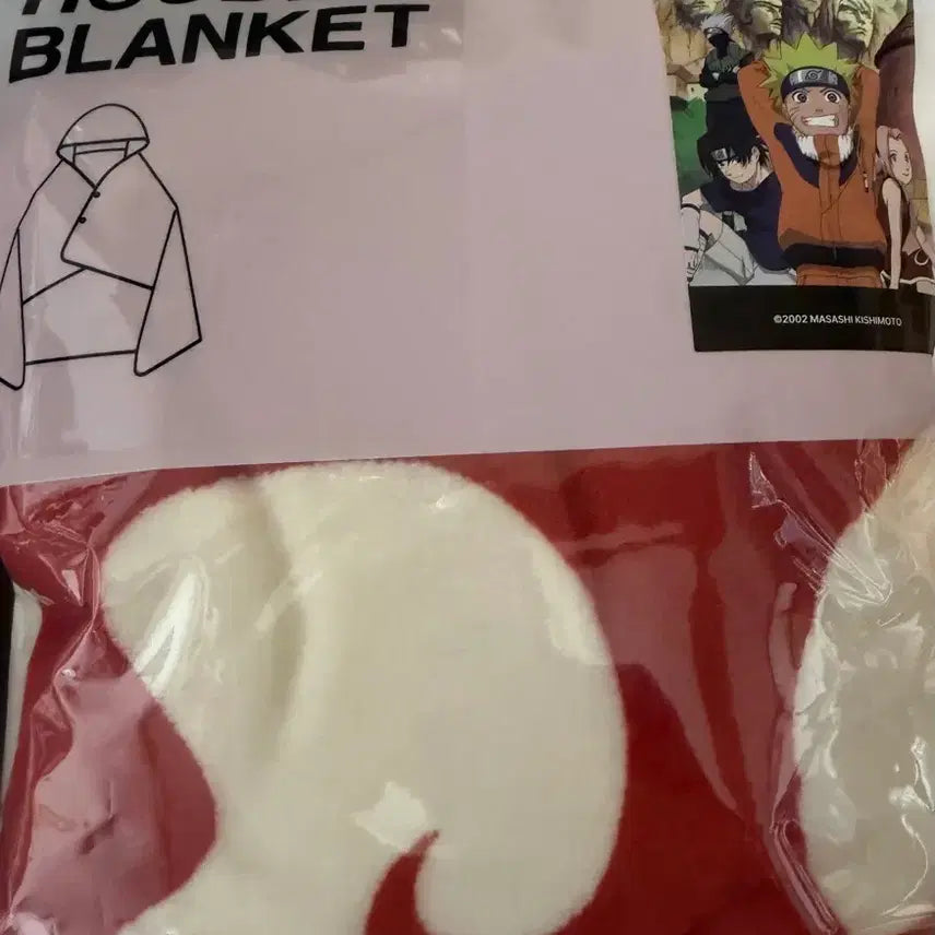 [BUNJANG] SPAO Naruto Hokage Blanket / 스파오 나루토 호카게 담요