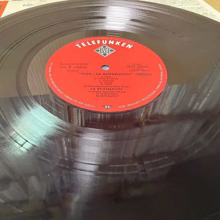 [BUNJANG] La Düsseldorf Viva Japan Original LP / (일본 LP) La Dusseldorf - Viva 일본 초반