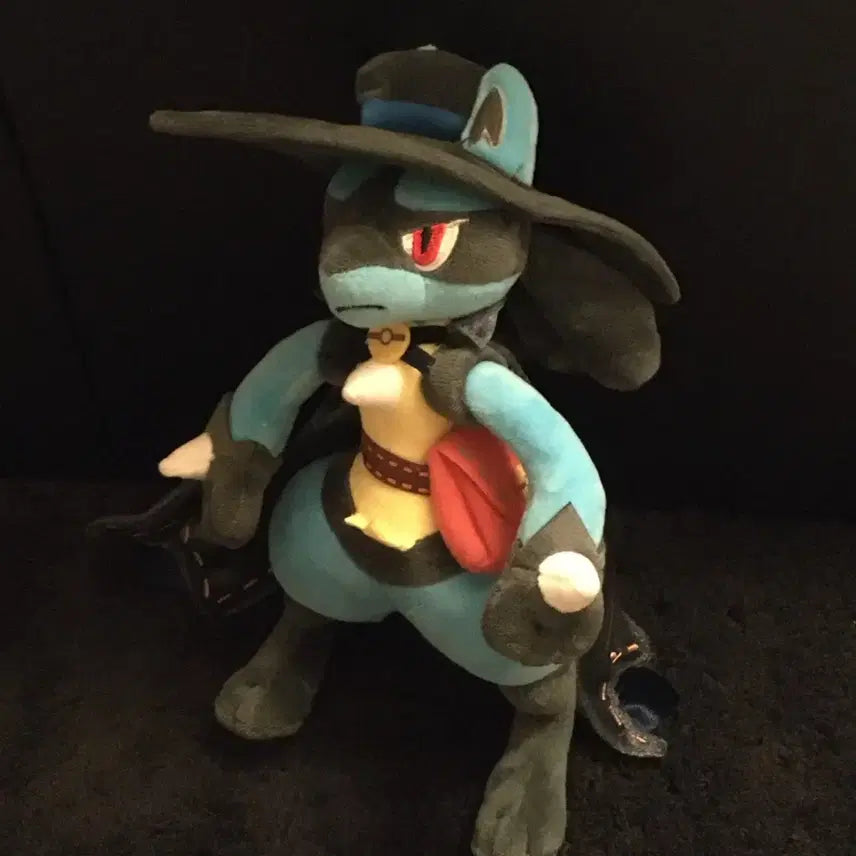 [BUNJANG] Halloween Lucario Plush / 할로윈 루카리오 인형