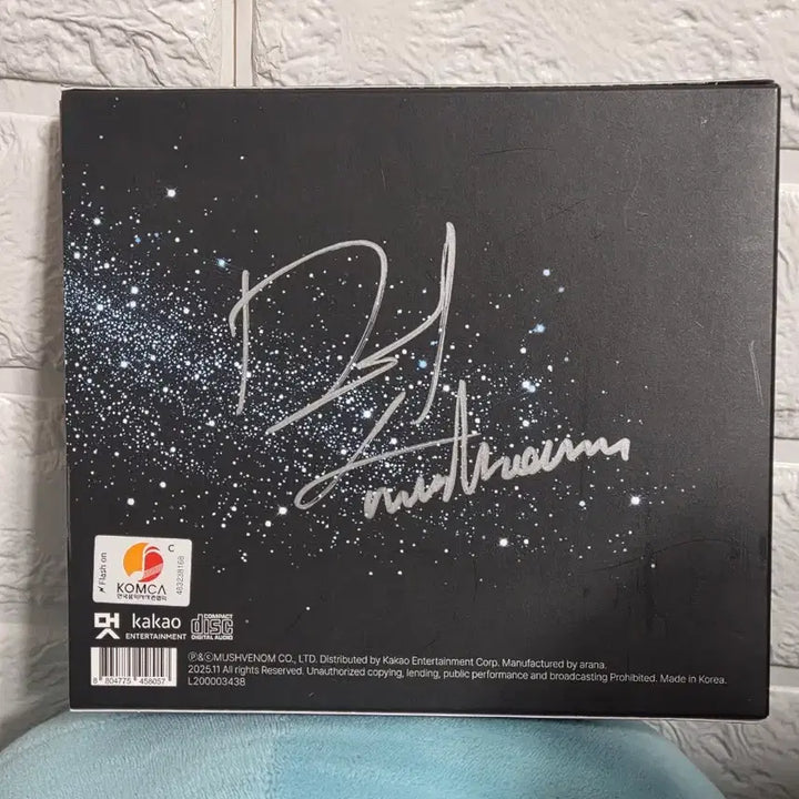 [BUNJANG] Mush Venom 1st Full Album Signed CD / 머쉬베놈 얼 사인반 단순개봉 cd
