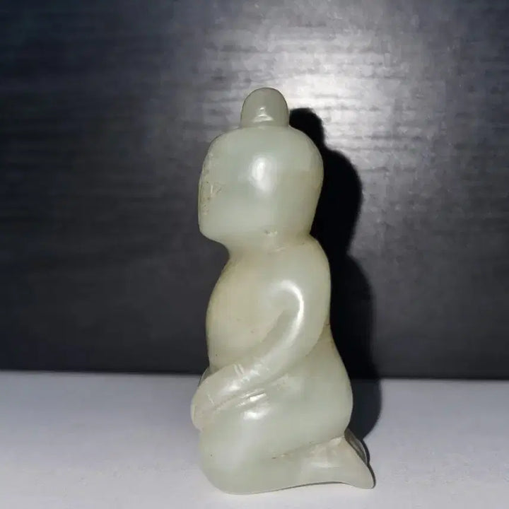 [BUNJANG] Jade Figure Sculpture / 옥 인물상 조각품 강질의 옥