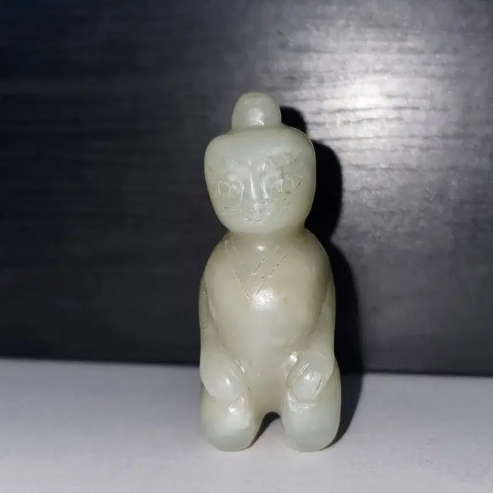 [BUNJANG] Jade Figure Sculpture / 옥 인물상 조각품 강질의 옥