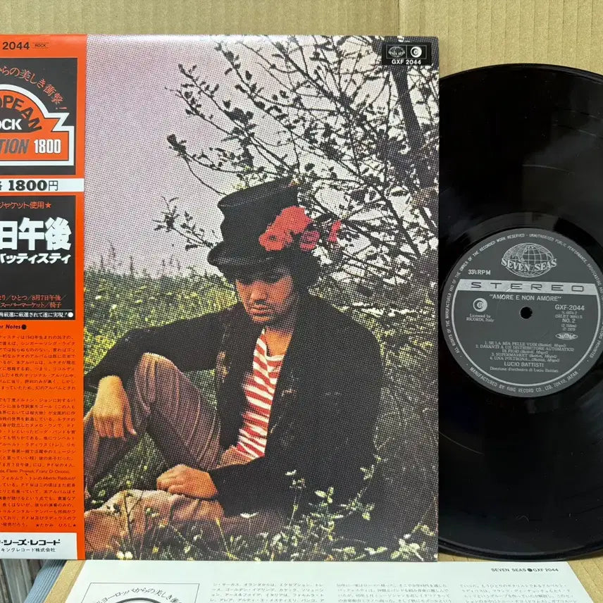 [BUNJANG] Lucio Battisti Amore E Non Amore Japanese Original LP / (일본 LP) Lucio Battisti - 일본 초반