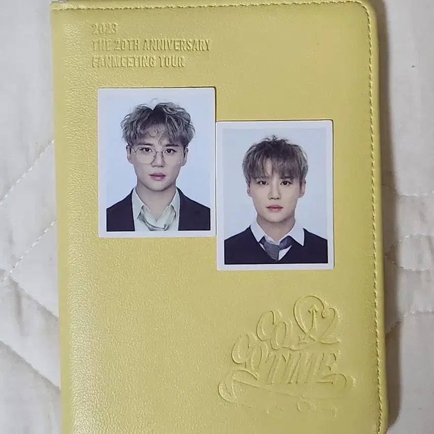[BUNJANG] Kim Junsu Xia Junsu Cocotime Fan Meeting Passport Case &amp; ID Photo Set / 김준수 시아준수 코코타임 팬미팅 여권케이스 증사