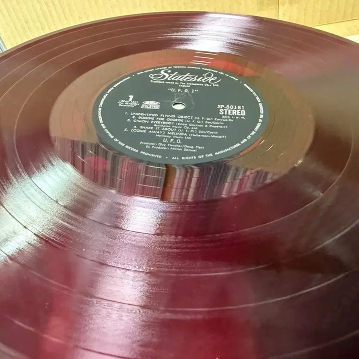 [BUNJANG] UFO UFO 1 Red Color Vinyl LP (1971) / (일본 LP) UFO - UFO 1, Red 컬러반 1971년 초반