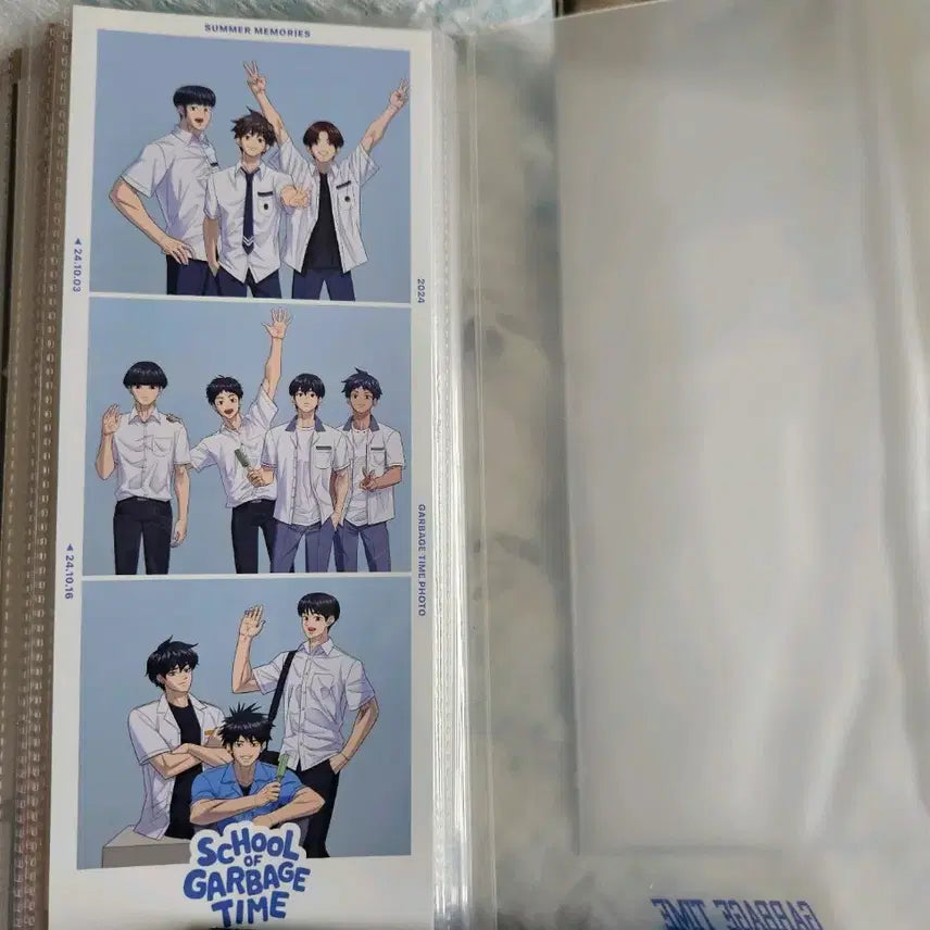 [BUNJANG] Garbage Time Ticket Binder Bundle Set with 25 Tickets / 가비지타임 티켓바인더+티켓 25장 일괄