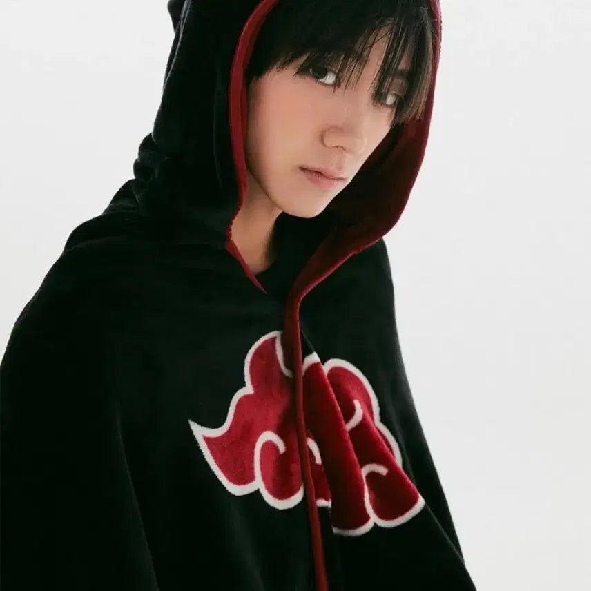 [BUNJANG] Naruto SPao Akatsuki Blanket / 나루토 스파오 아카츠키 담요
