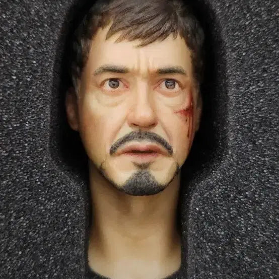 [BUNJANG] Hot Toys Iron Man Head Tony Stark Figure / 핫토이 아이언맨 피규어 헤드 앤토니 스타크