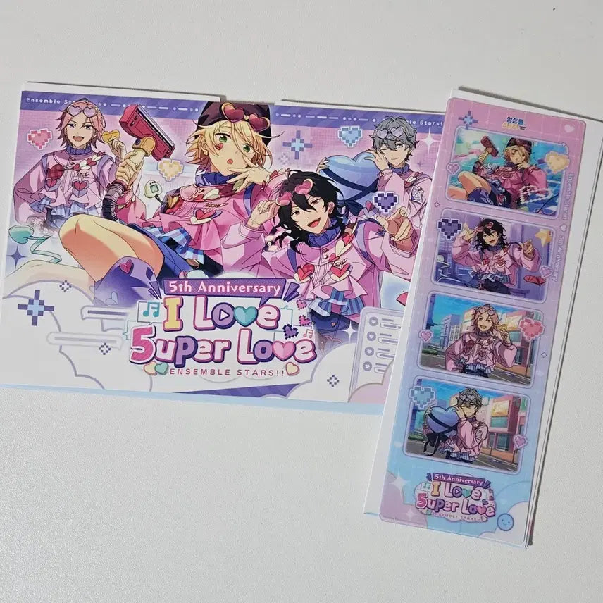 [BUNJANG] Ensemble Stars 5th Anniversary Offline Event POB Set / 앙스타 아이라 레이 코하쿠 세나 5주년 오프라인 행상 특전