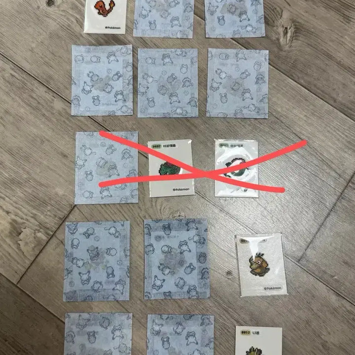 [BUNJANG] Pokemon Pixel Stickers Bundle and Individual Sale / 새상품) 포켓몬스터 픽셀 띠부씰  일괄 및 개별