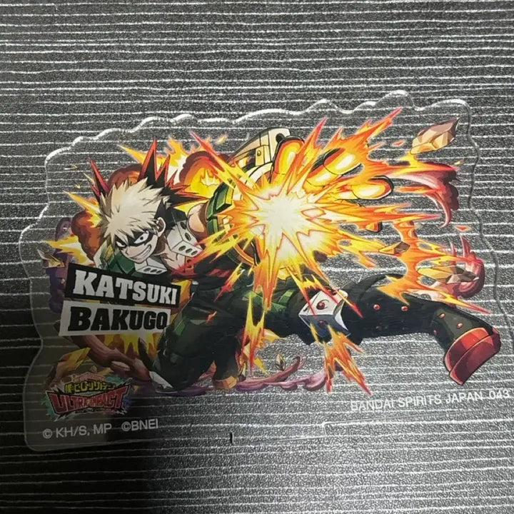[BUNJANG] My Hero Academia Katsuki Bakugo Acrylic Stand / 나의 히어로 아카데미아) 카츠키 바쿠고 아크릴 스탠드