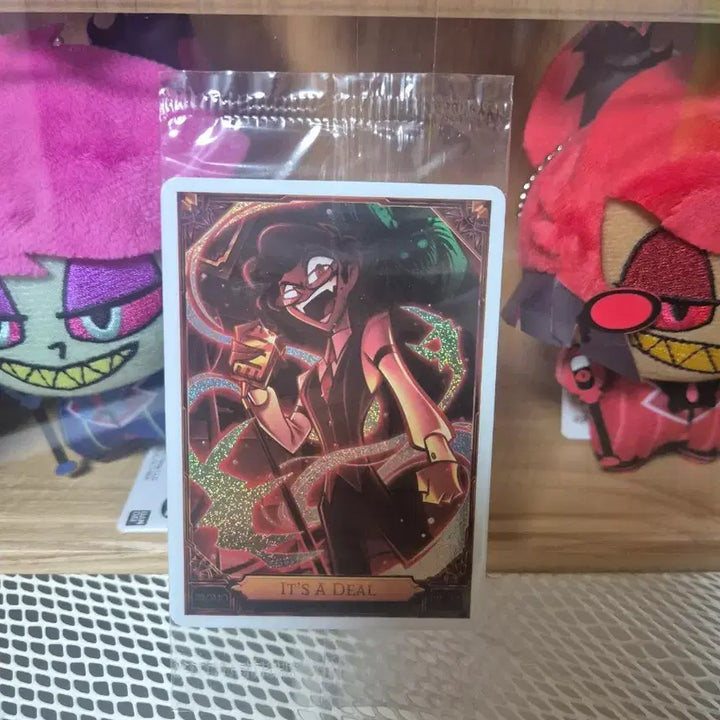 [SOLD OUT] [BUNJANG] Hazbin Hotel Alastor Promo Card 26 Mint Condition / [미개봉]해즈빈호텔 알래스터 프로모 26 It&