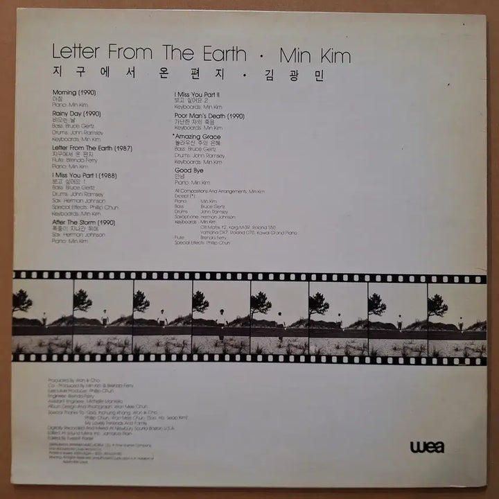 [BUNJANG] Kim Kwang-min - Letter from Earth (1990) LP / 지구에서 온 편지 - 김광민 LP