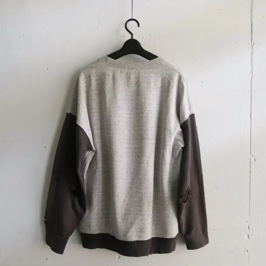 [BUNJANG] Visvim 20ss F.I.L. Exclusive Jumbo Sweatshirt / 2)visvim 비즈빔 20ss F.I.L. 크래쉬 스웻셔츠