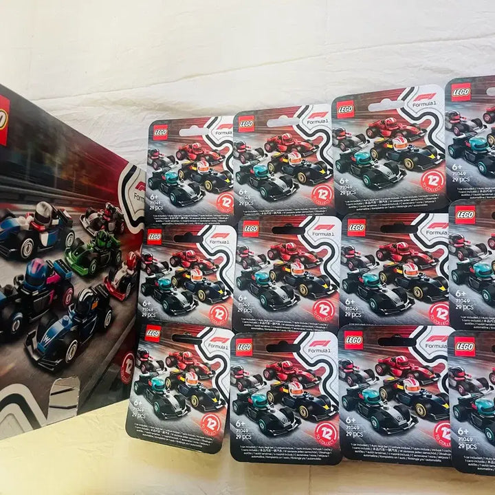 [BUNJANG] LEGO Speed Champions 71049 Formula 1 12-Set Full Collection (Sealed) with Large Box / (대형 박스 포함)미개봉 레고 F1 71049 12종 풀세트 페라리