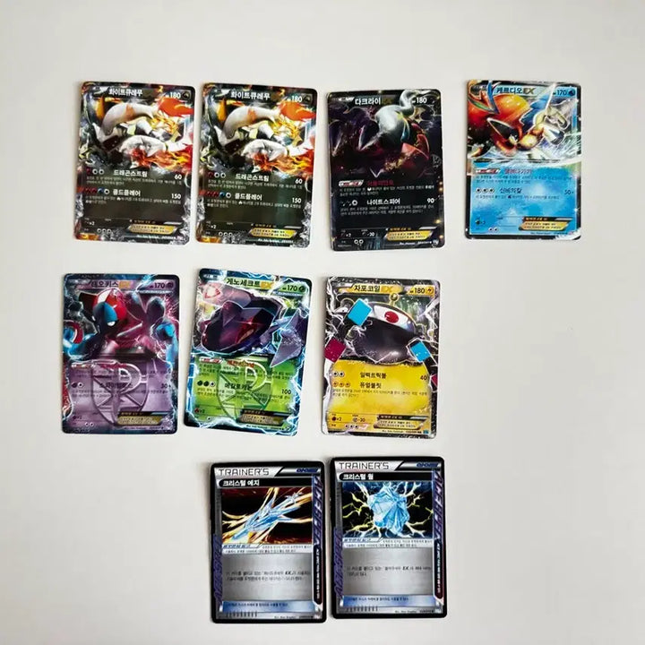 [BUNJANG] Pokemon EX Cards (7) and Item Cards (2) Bundle Set / 포켓몬카드 EX 카드 7장과 아이템 카드 2개 일괄 판매합니다.
