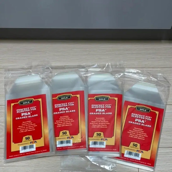 [BUNJANG] PSA Graded Card Perfect Fit Sleeves with Color Logo / 포켓몬/tcg 등급카드용 psa 컬러로고 퍼펙트핏 슬리브 판매합니다.