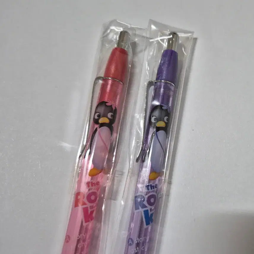 [BUNJANG] Classic Penguin Transparent Mechanical Pencils Set (2 pcs) / 2개일괄)고전 펭귄샤프