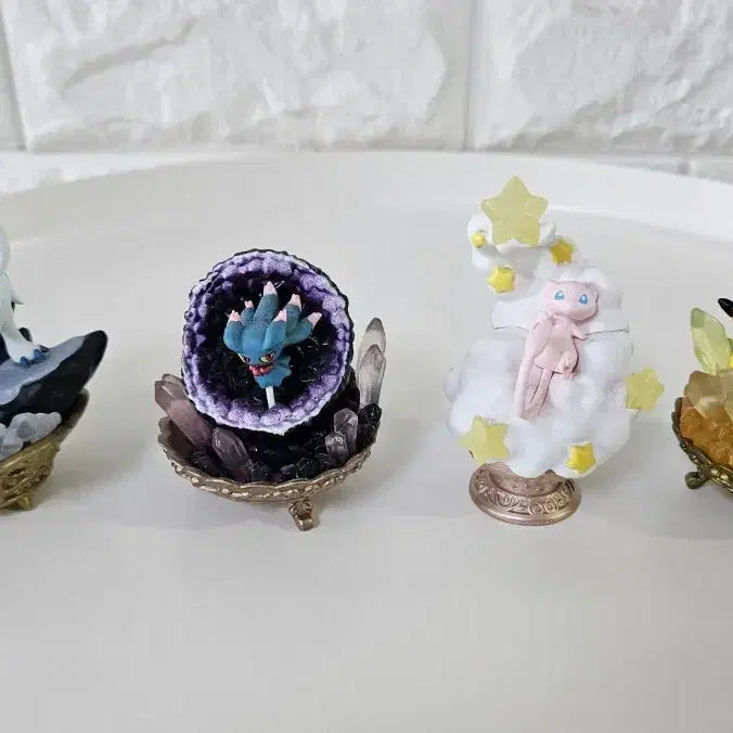 [BUNJANG] Pokemon Re-Ment Gemstone Collection Bundle Set / 포켓몬 리멘트 젬스톤 컬렉션 4종 일괄 판매