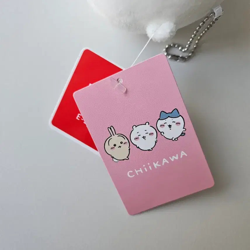 [BUNJANG] Cheekawa Miniiso Bean Eye Mascot Doll Keychain (Unused) / 미사용 새상품) 먼작귀 치이카와 미니소 콩눈 마스코트 인형 키링