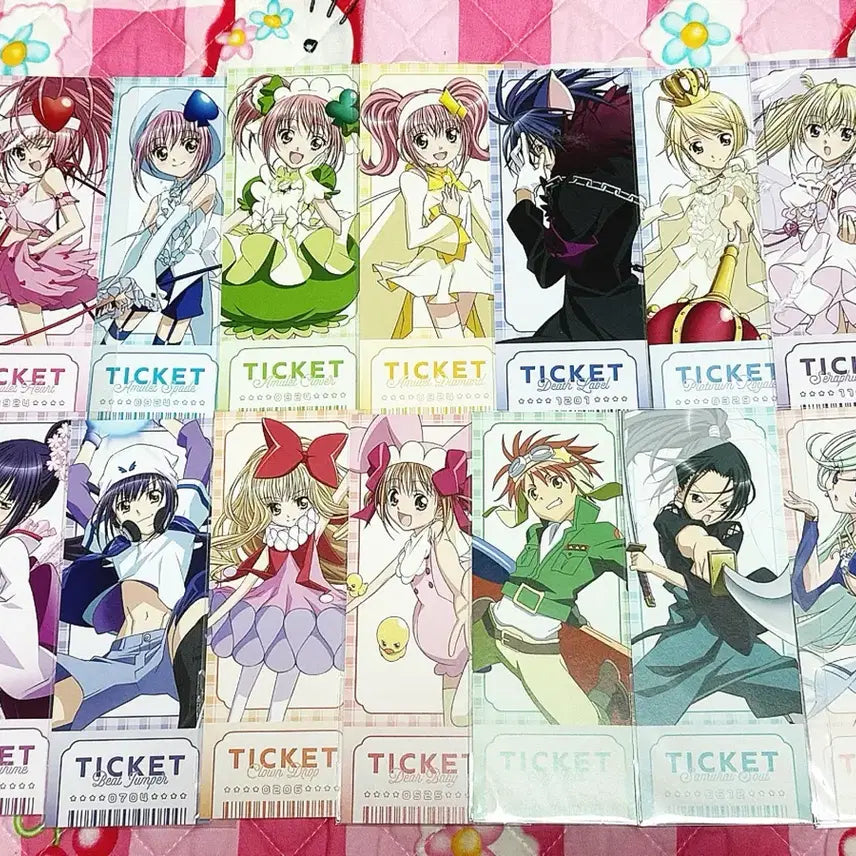 [BUNJANG] Character Cardcaptor Sakura Ticket Set (14 Types) / 캐릭캐릭체인지 티켓 14종 전종