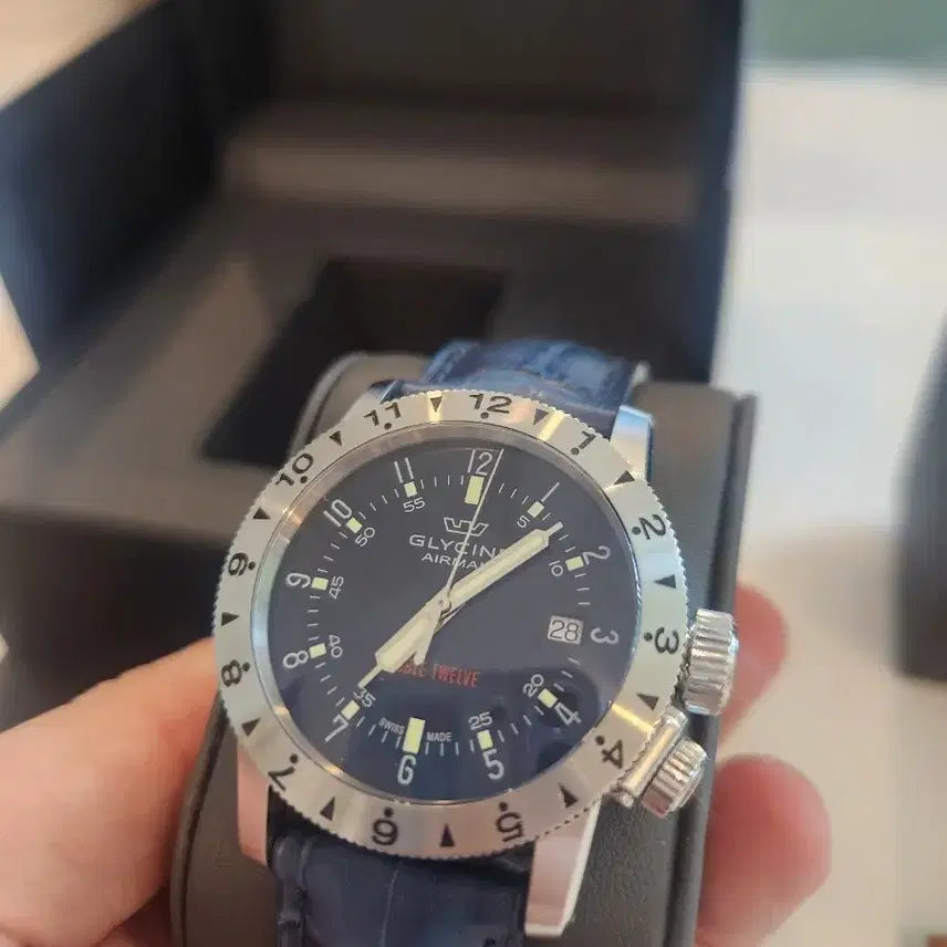 [BUNJANG] Glycine Airman Double Twelve Automatic Watch GL0235 / 글라이신 에어맨 더블트웰브(gl0235)  오토매틱 판매합니다