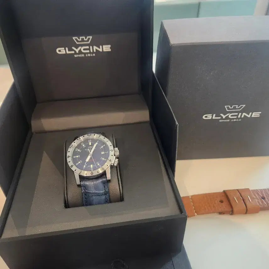 [BUNJANG] Glycine Airman Double Twelve Automatic Watch GL0235 / 글라이신 에어맨 더블트웰브(gl0235)  오토매틱 판매합니다
