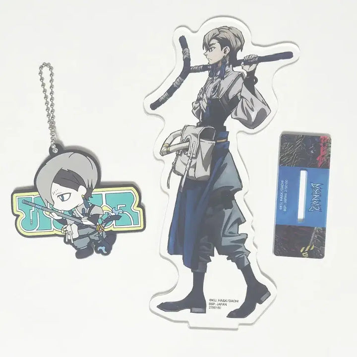[BUNJANG] Vchiakuta Zanka Acrylic Stand &amp; Rubber Strap Bundle / 가치아쿠타 잔카 굿즈 양도합니다!