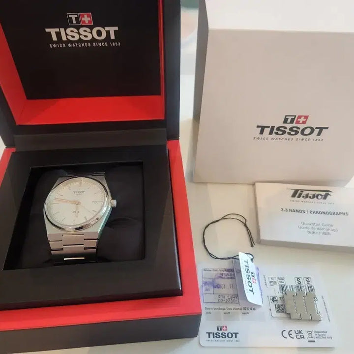 [BUNJANG] Tissot PRX 40mm Quartz Silver Dial Rose Gold Index Watch / 티쏘 prx 40mm 쿼츠 실버판 로즈골드 인덱스 판매합니다