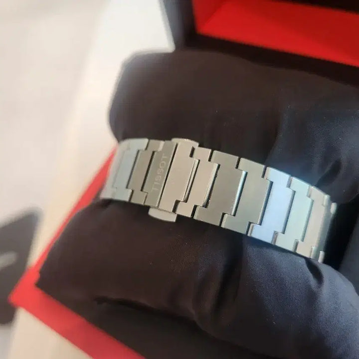 [BUNJANG] Tissot PRX 40mm Quartz Silver Dial Rose Gold Index Watch / 티쏘 prx 40mm 쿼츠 실버판 로즈골드 인덱스 판매합니다