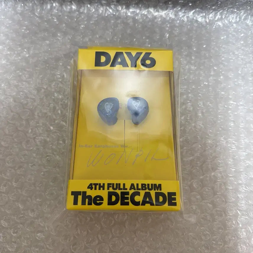 [BUNJANG] DAY6 D-DAY Wonpil In-Ear Album / 데이식스 데케이드 원필 인이어 앨범 미개봉