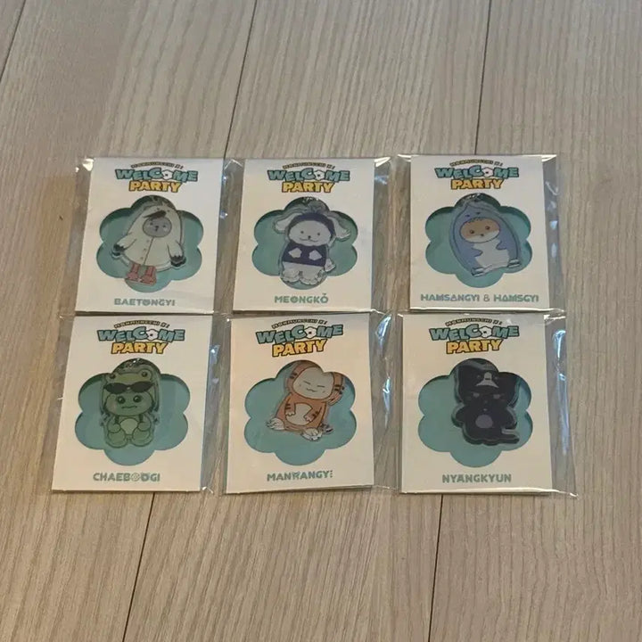 [SOLD OUT] [BUNJANG] MONSTA X MonmoongchiX Acrylic Charm Bundle Set (Sealed) / 미개봉 일괄판매 몬스타엑스 몬뭉치엑스 아크릴참