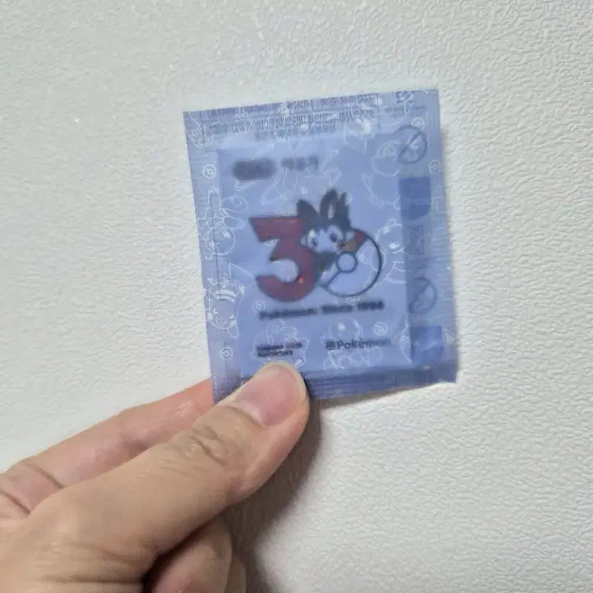 [BUNJANG] Pokemon 30th Anniversary Stick Seal 
