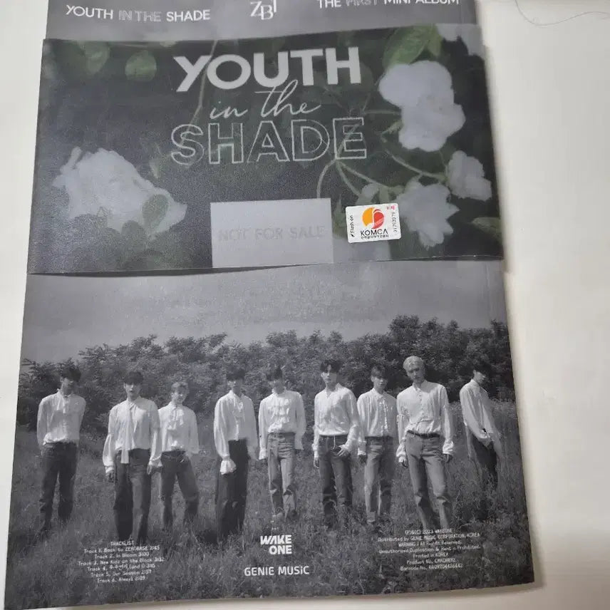 [BUNJANG] ZEROBASEONE Debut Album Youth in the Shade Signed CD / (비매)제로베이스원 데뷔앨범 youth in the shade 사인cd