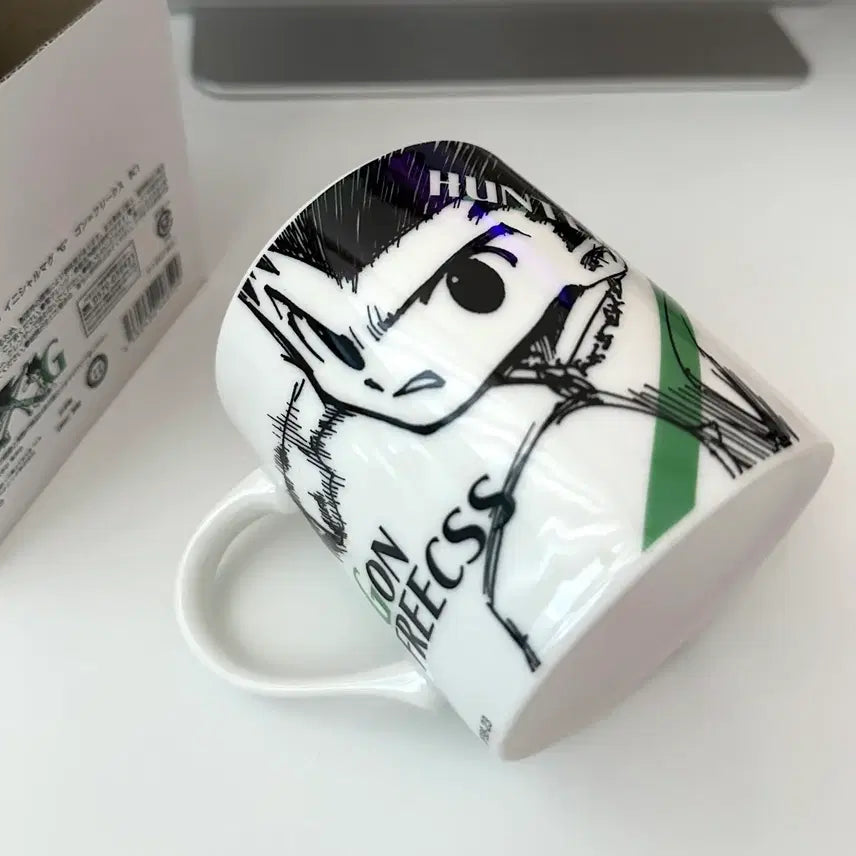 [BUNJANG] Hunter x Hunter Jump Shop Original Drawing Gon Mug / 헌터헌터 점프샵 원화 곤 머그컵