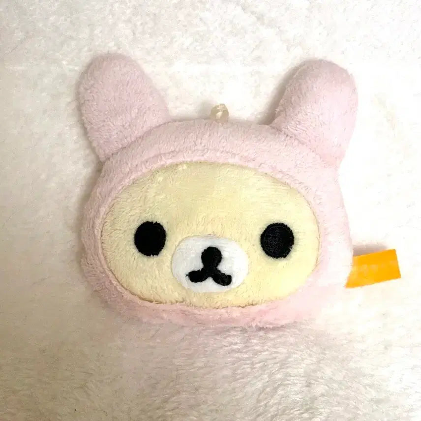 [BUNJANG] Rilakkuma Korilakkuma Rabbit Face Keyring Plush / 주말할인) 코리락쿠마 우사기 토끼 얼굴키링 인형