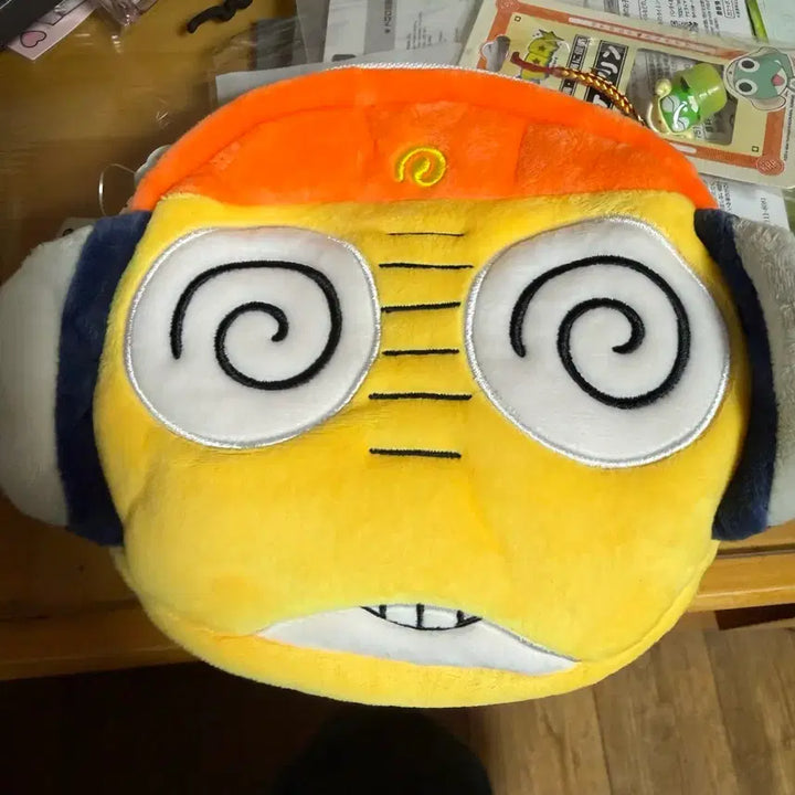 [BUNJANG] Keroro Reversible Pouch Keroro &amp; Kururu / 양면,택O) 케로로 리버시블 파우치 케로로 쿠루루