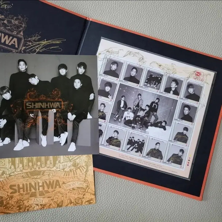 [BUNJANG] Shinhwa Shinhwa Changjo Raincoat Set + Stamp Set / 신화 굿즈 신화창조 우비 4종+우표세트
