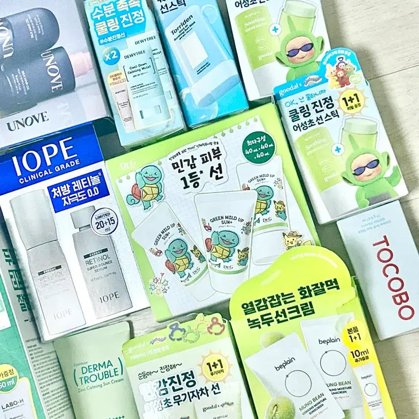 [BUNJANG] Allure Cosmetics Bundle: Sunscreen, Hair Essence, Sunstick / 새상품 기획  올영 화장품 선크림 어노브 헤어에센스 비플레인 선스틱 구달