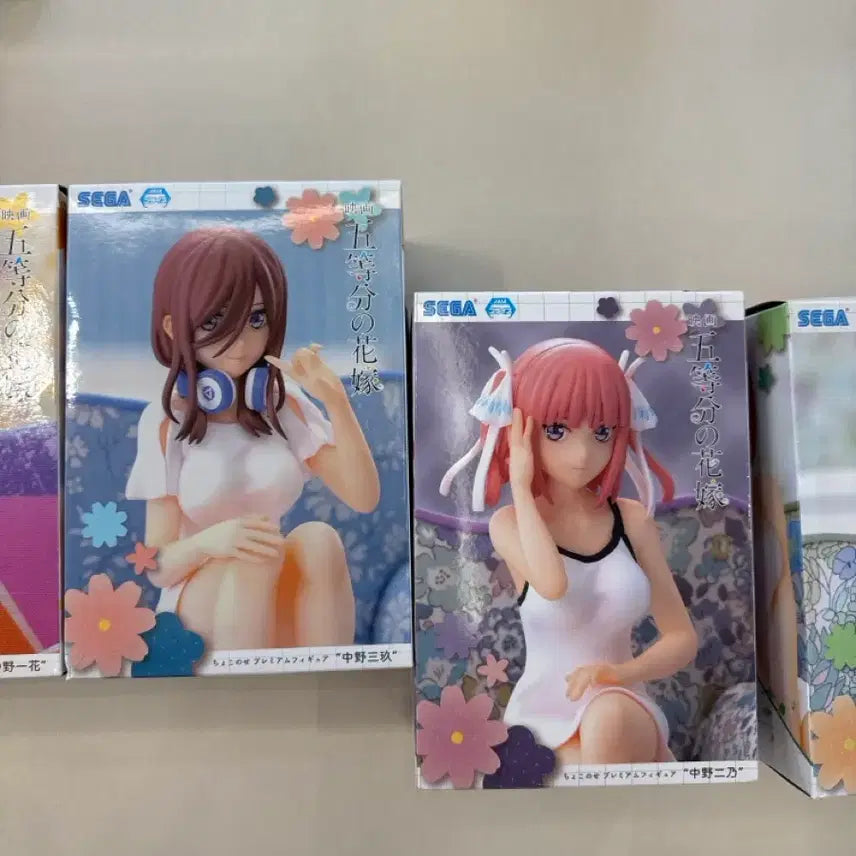 [BUNJANG] The Quintessential Quintuplets Figure Bundle Set (Unsealed Box) / (단순개봉) 5등분의 신부 피규어 일괄