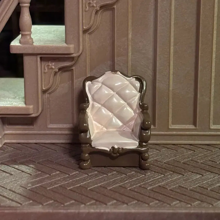 [BUNJANG] Antique Miniature Chair for Dollhouse / 인형 집 가구 앤틱 의자 미니어처